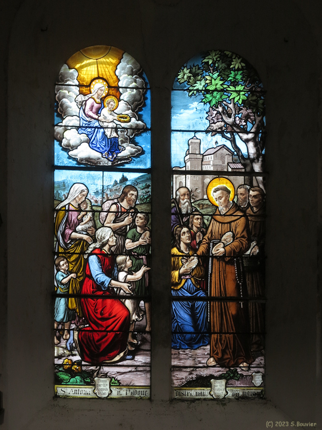 La Chapelle sur Dun (Vitrail 4)