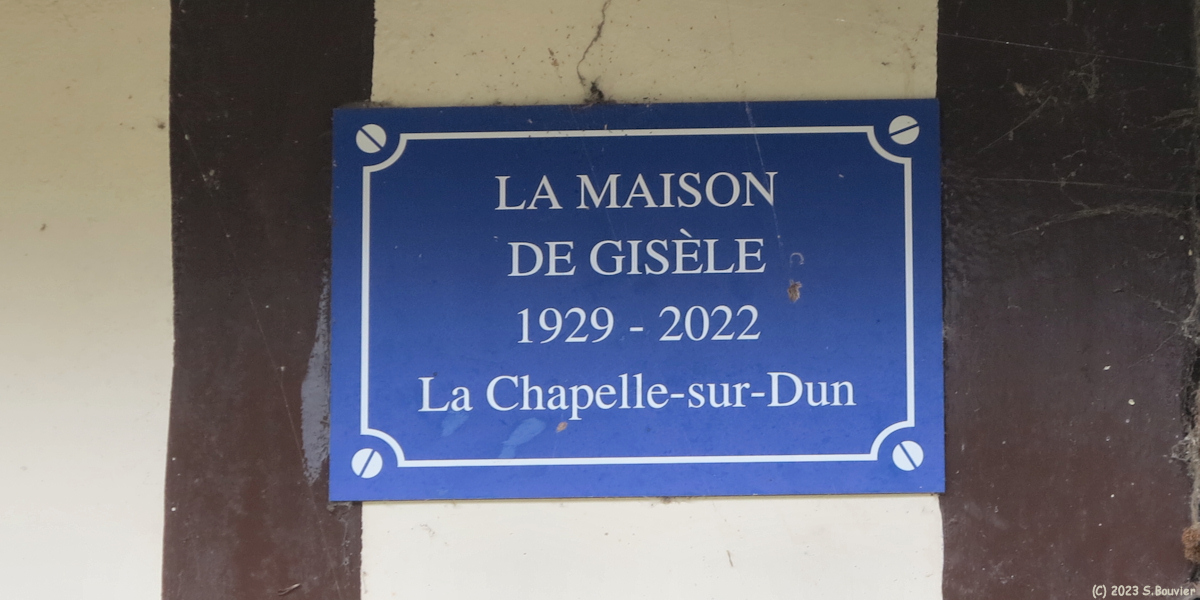 La Chapelle sur Dun (Plaque)