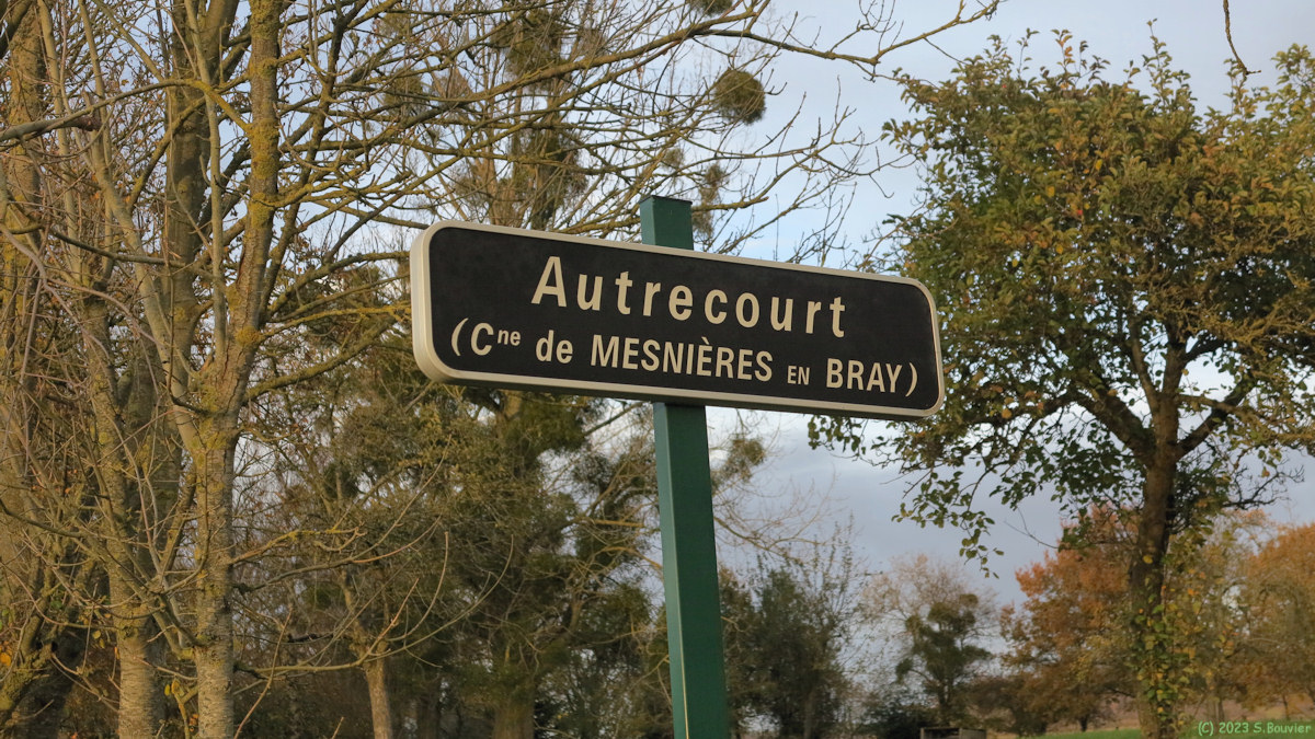 Mesnières en Bray (Panneau)