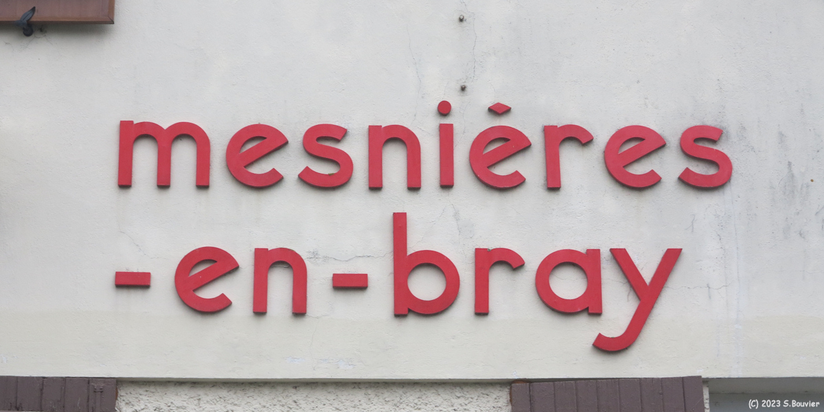Mesnières en Bray (Ancienne Gare)