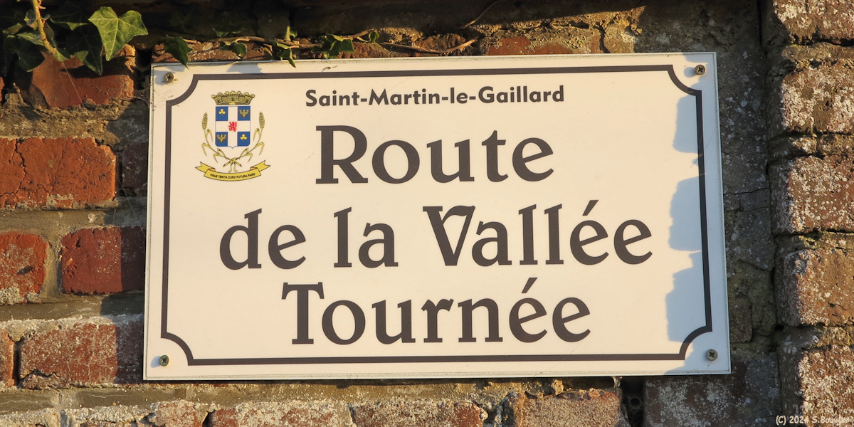 Saint Martin le Gaillard (Plaque)
