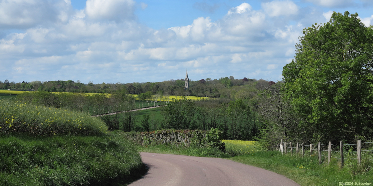Amblie (Route, Eglise)