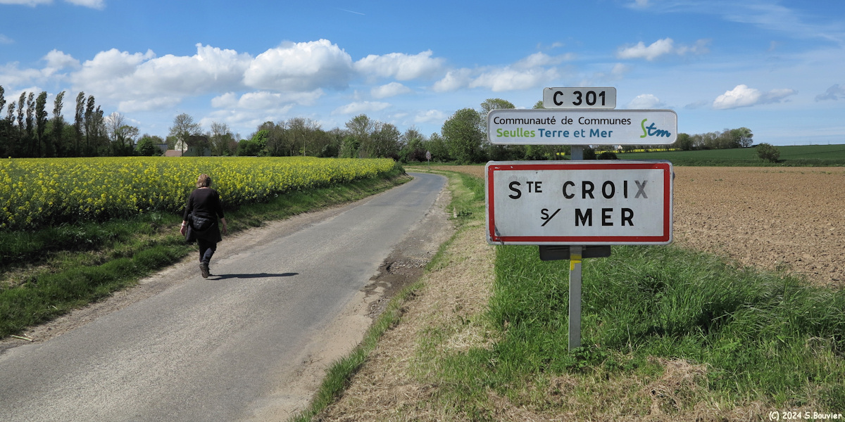 Sainte Croix sur Mer (Panneau)