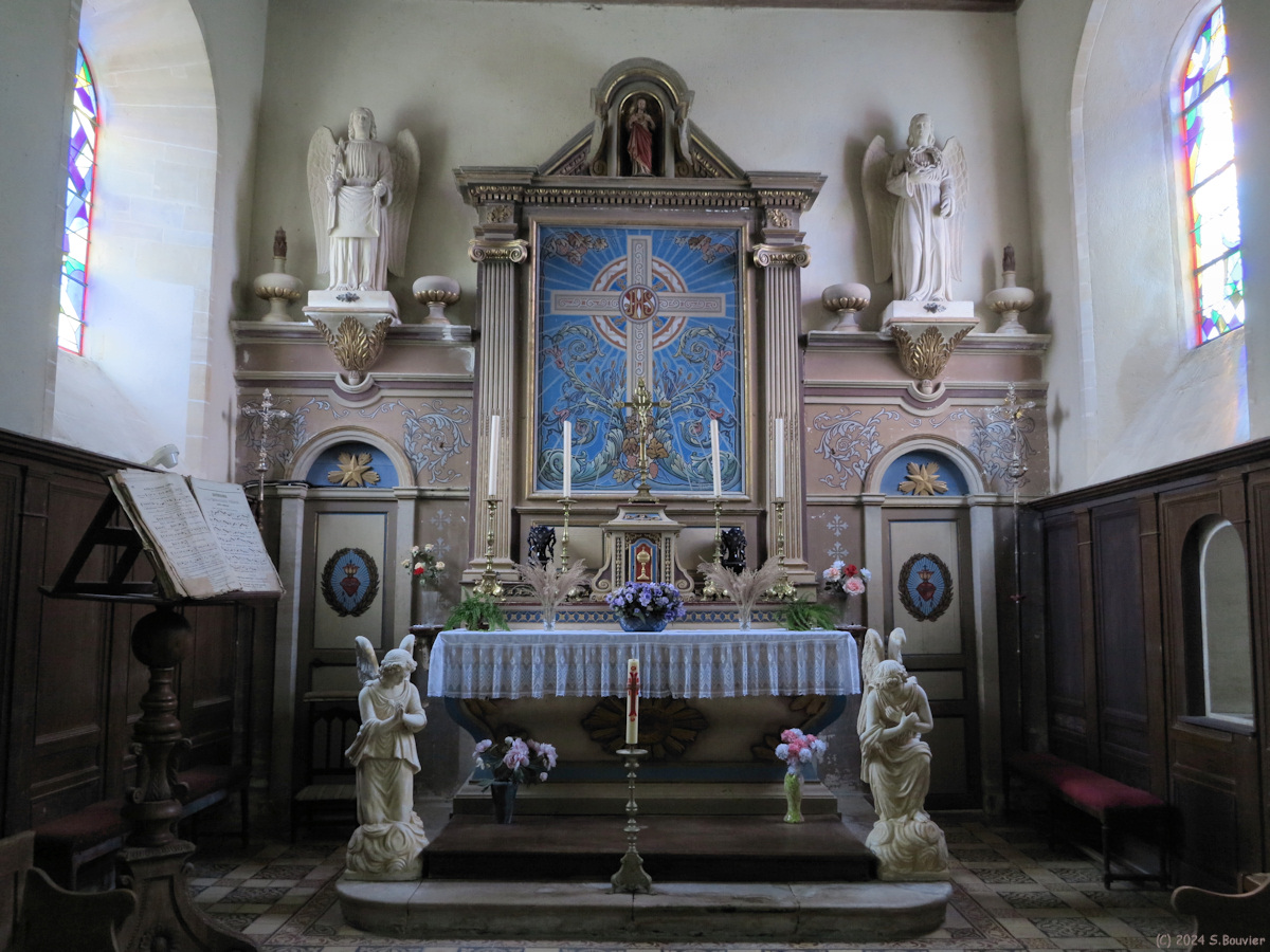 Sainte Croix sur Mer (Retable)