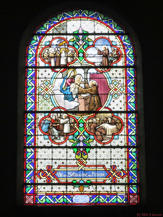Gonneville la Mallet (Vitrail)