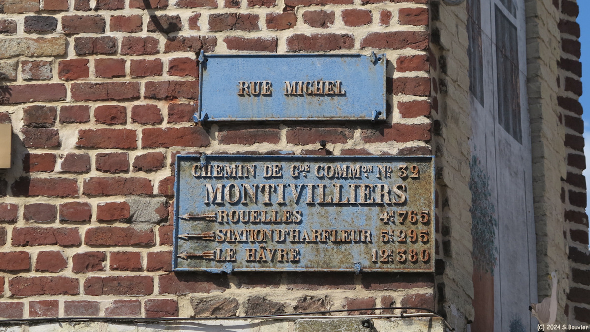 Montivilliers (Ancienne Plaque 2)