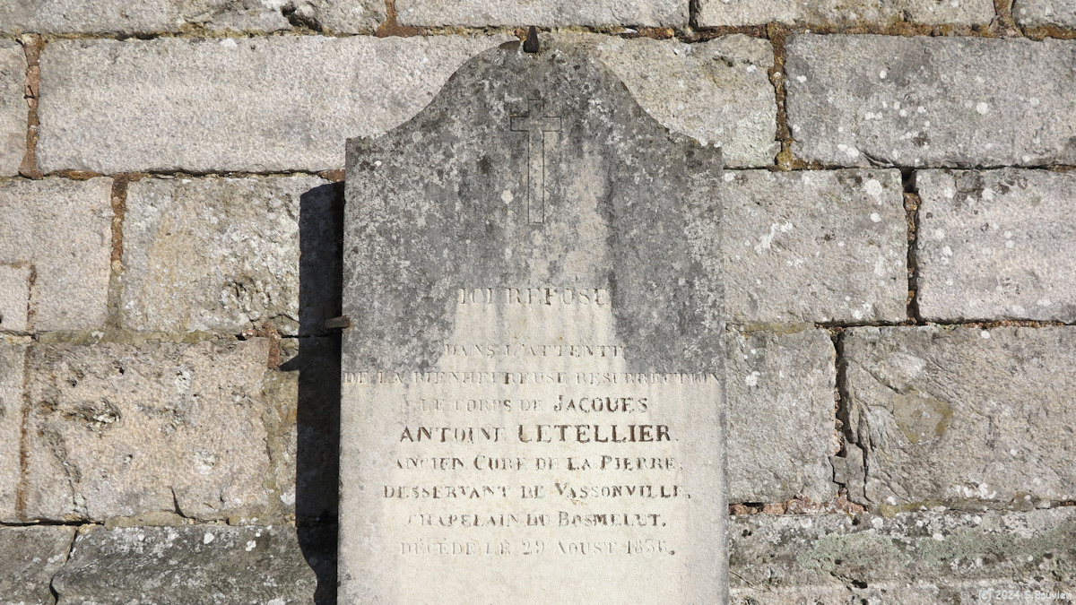 Vassonville (Plaque funéraire 2)