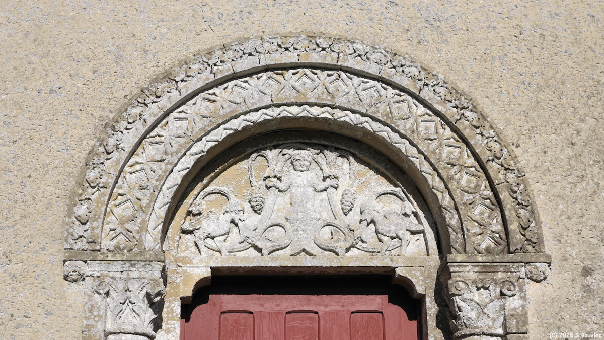 Collevillle sur Mer (Tympan)