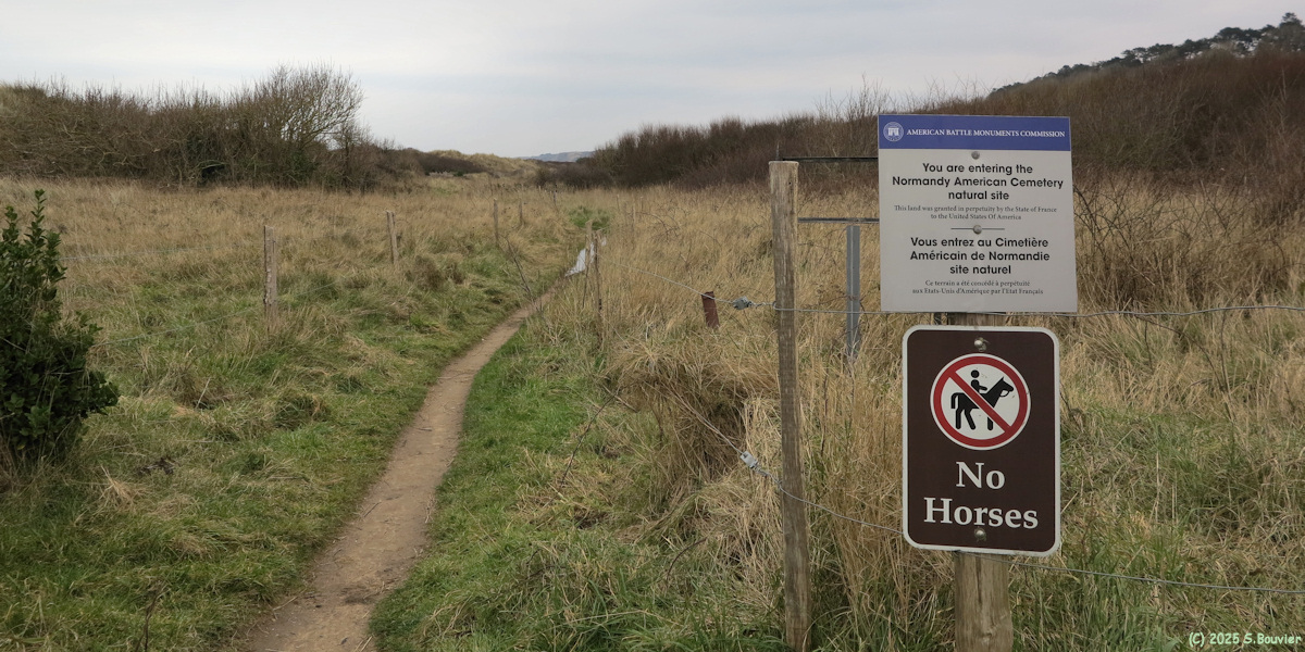 Colleville sur Mer (Sentier 1)