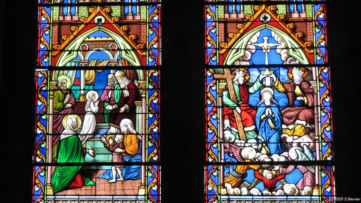 Forges les Eaux (Vitrail 1)