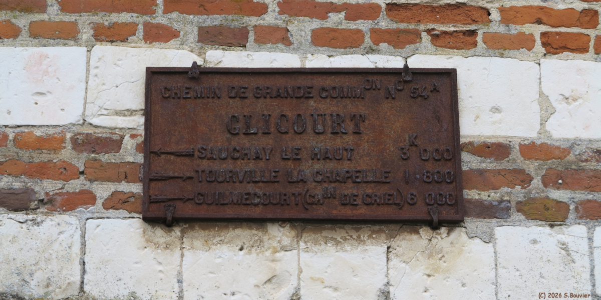 Glicourt (Ancienne Plaque)