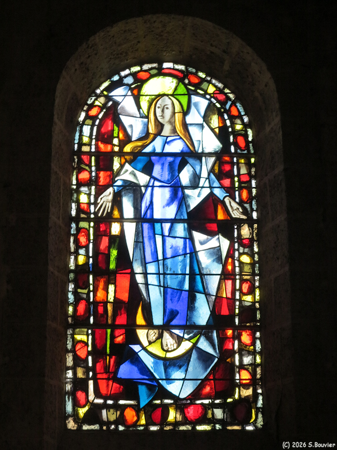 Sainte Marguerite sur Mer (Vitrail 1)