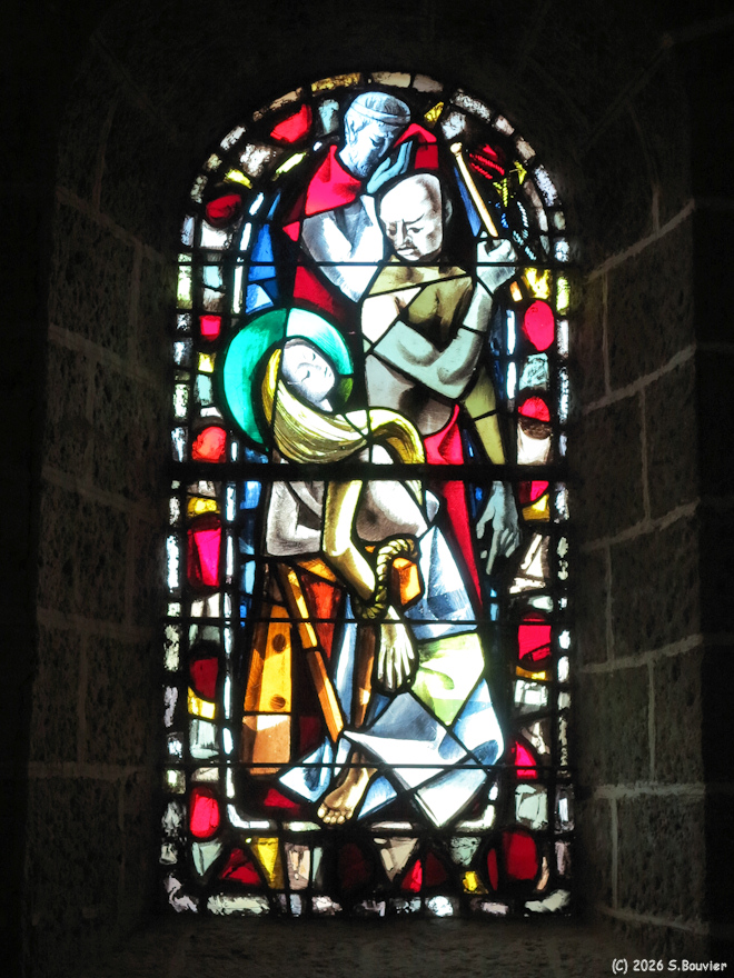 Sainte Marguerite sur Mer (Vitrail 2)