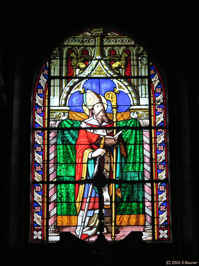 Cuy Saint Fiacre (Vitrail)