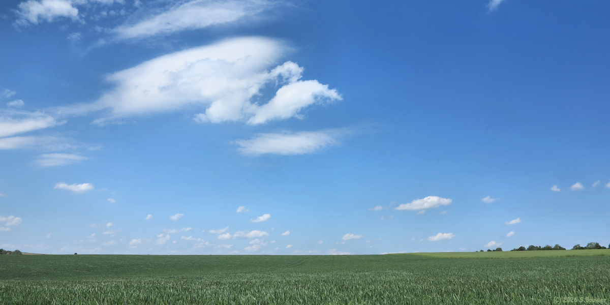 Villembray (Champs, Nuages)