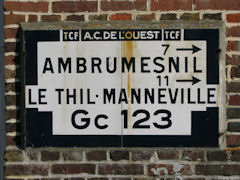 Varengeville sur Mer (Panneau)