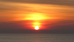 Criel sur Mer (Soleil couchant 3)