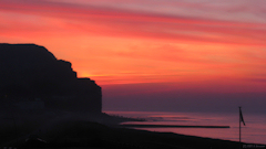 Criel sur Mer (Soleil couchant 4)