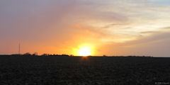 Saint Valery en Caux (Coucher de Soleil)