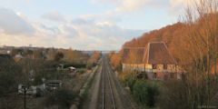 Anneville sur Scie (Voie ferrée)