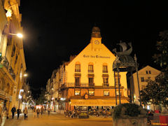 Dieppe (Place du Puits Salé, Nuit)