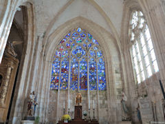 Le Bourg-Dun (Vitrail)