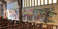 Saint Pierre le Viger (Fresque, Eglise)