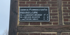 Fresnay le Long (Ancienne Plaque)