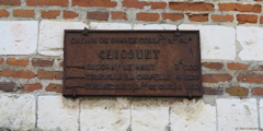 Glicourt (Ancienne Plaque)