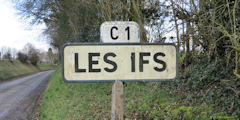 Les Ifs (Panneau)